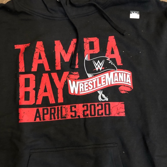 WWE Wrestlemania 2020 sweatshirt with hood - Picture 2 of 5